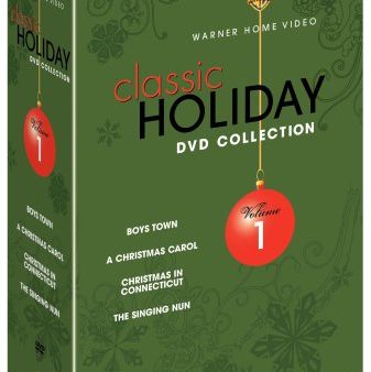 WARNER BROTHERS CLASSIC HOLIDAY COLLECTION, VOL. 1 (BOYS TOWN   A CHRISTMAS CAROL [1938]   CHRISTMAS IN CONNECTICUT   THE SINGING NUN) For Discount