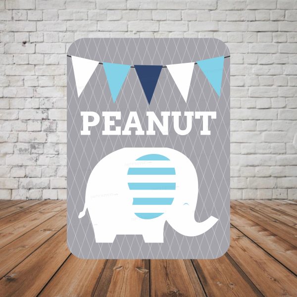 Blue Elephant Theme Cutout BLE-02 Sale