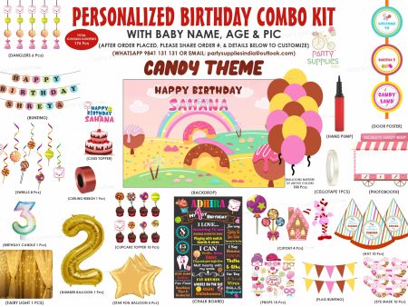 Candy Theme Premium Kit Supply