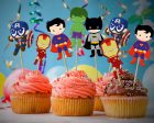 Avengers Theme Classic Cup Cake Topper Fashion