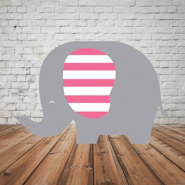 Pink Elephant Theme Cutout PNE-07 For Sale