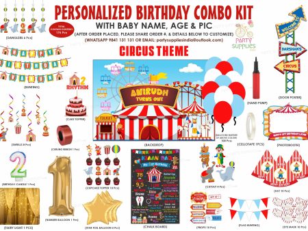 Circus Theme Premium Kit For Discount