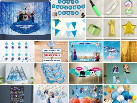 Frozen Theme Premium Kit Online now