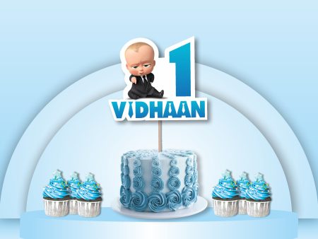 Boss Baby Theme Cake Topper Discount