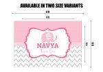 Pink Elephant Theme Customized Backdrop on Sale