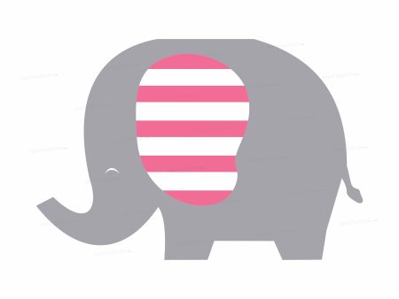 Pink Elephant Theme Cutout PNE-07 For Sale