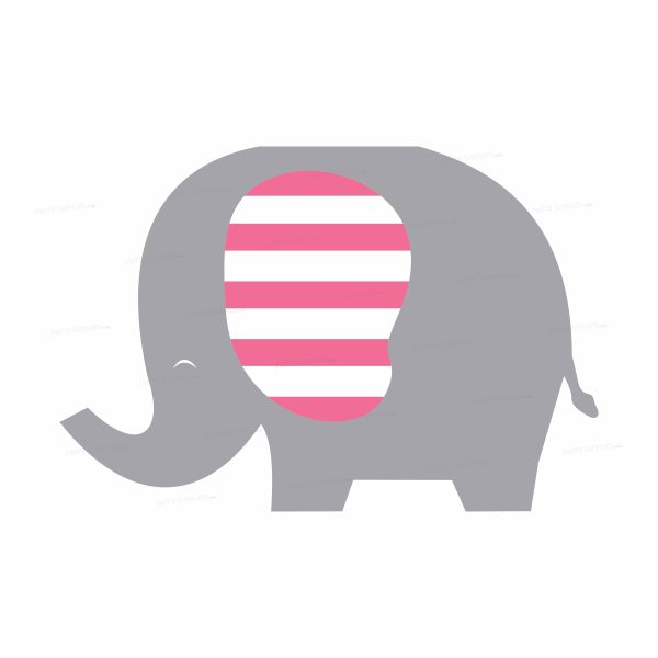 Pink Elephant Theme Cutout PNE-07 For Sale