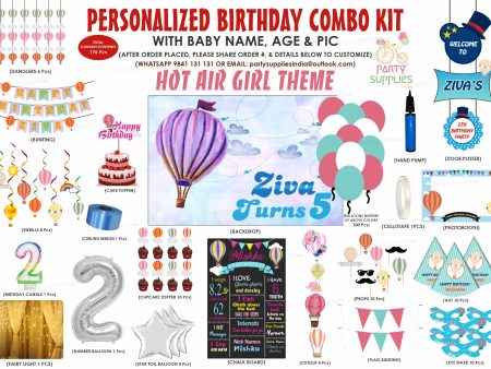 Hot Air Girl Theme Premium Kit Fashion