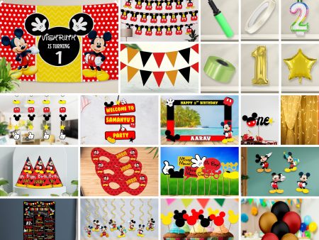 Mickey Mouse Theme Premium Kit Sale