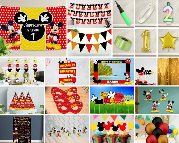 Mickey Mouse Theme Premium Kit Sale