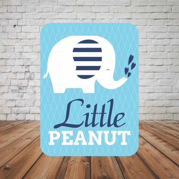 Blue Elephant Theme Cutout BLE-06 Discount