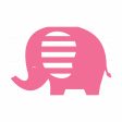 Pink Elephant Theme Cutout PNE-03 Discount