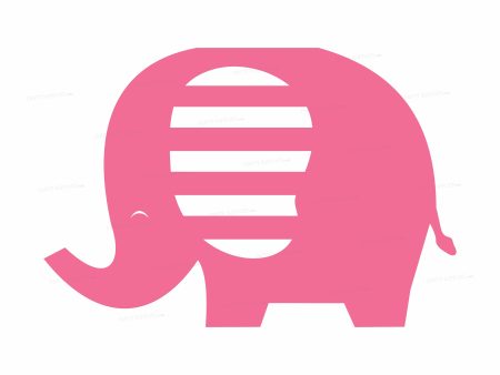 Pink Elephant Theme Cutout PNE-03 Discount