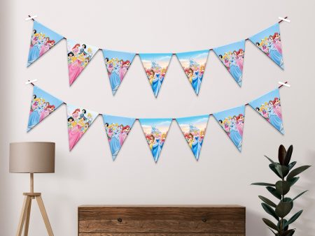 Princess Theme Princess Customized Flag Hanging Hot on Sale