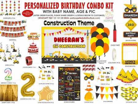 Construction Theme Premium Kit Online Sale