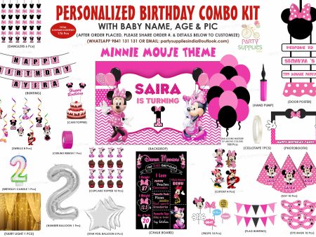 Minnie Mouse Theme Premium Kit Discount