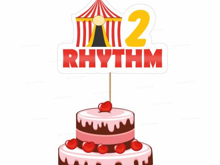 Circus Theme Customized Cake Topper Online Hot Sale