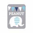 Blue Elephant Theme Cutout BLE-02 Sale