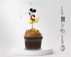 Mickey Mouse Theme Customized Cup Cake Topper Online now