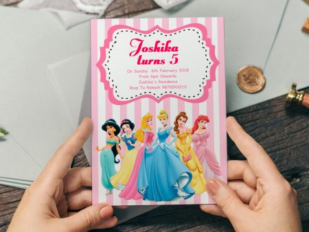 Princess Theme Invite For Sale