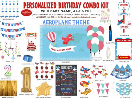 Aeroplane Theme Premium Kit on Sale