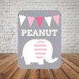 Pink Elephant Theme Cutout PNE-02 on Sale