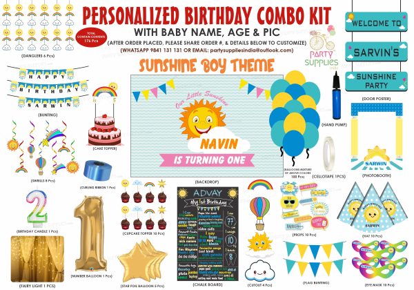 Sunshine Boy Theme Premium Kit Online Sale