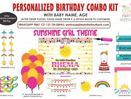 Sunshine Girl Theme Exclusive Kit Online now