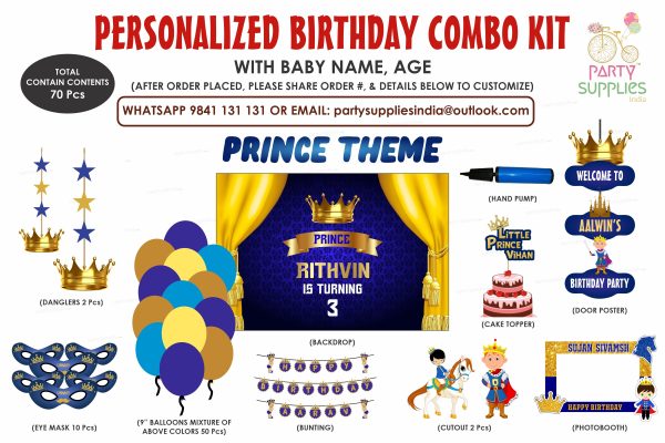 Prince Theme Exclusive Kit on Sale