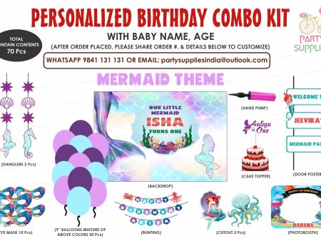 Mermaid Theme Exclusive Kit Discount