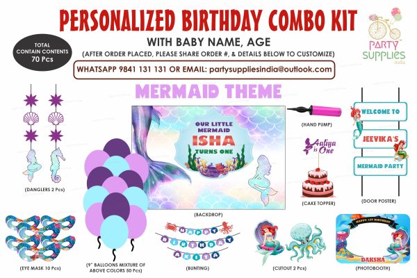 Mermaid Theme Exclusive Kit Discount