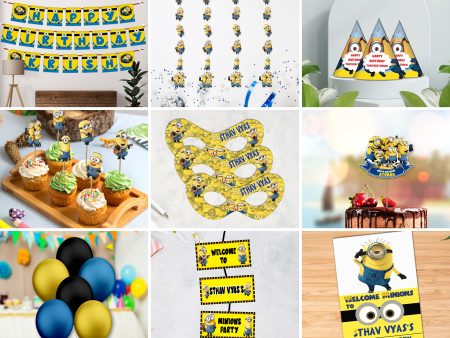 Minions Theme Preferred Kit For Discount