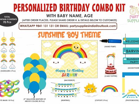 Sunshine Boy Theme Exclusive Kit on Sale