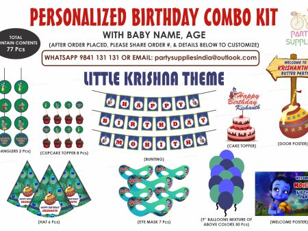 Little Krishna Theme Preferred Kit Hot on Sale