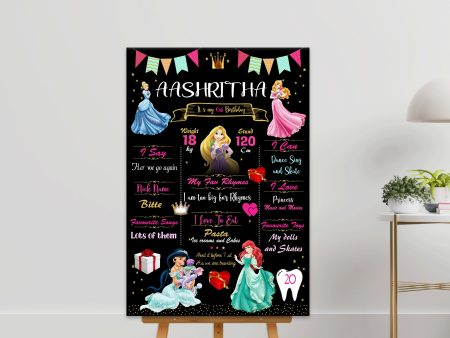 Princess Theme Chalkboard For Discount