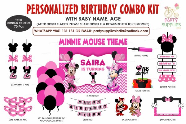 Minnie Mouse Theme Exclusive Kit For Sale