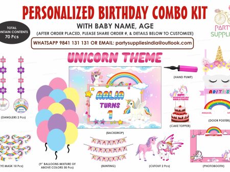 Unicorn Theme Exclusive Kit on Sale