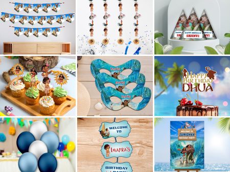 Moana Theme Preferred Kit For Sale