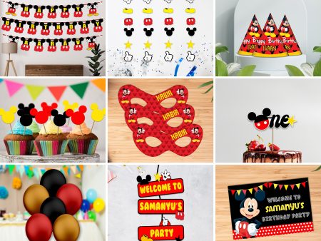 Mickey Mouse Theme Preferred Kit For Sale