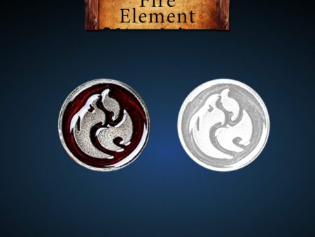 Legendary Metal Coins: Season 5 - Fire Element Set (12 pcs) Discount