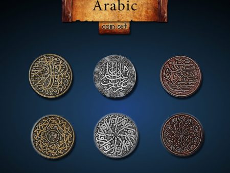 Legendary Metal Coins: Season 1 - Arabic Coin Set (24 pcs) Discount