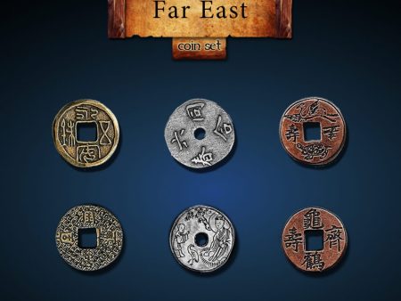 Legendary Metal Coins: Season 1 - Far East Coin Set (24 pcs) Fashion