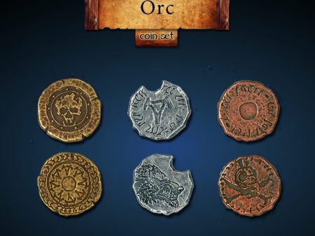 Legendary Metal Coins: Season 1 - Orc Coin Set (24 pcs) Fashion