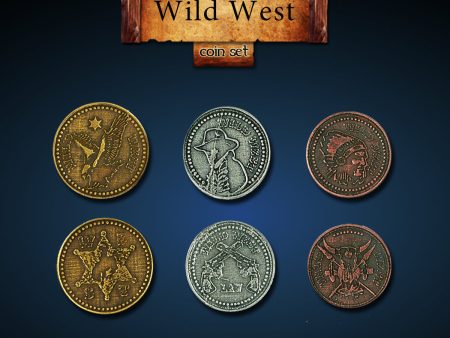 Legendary Metal Coins: Season 1 - Wild West Coin Set (24 pcs) Online