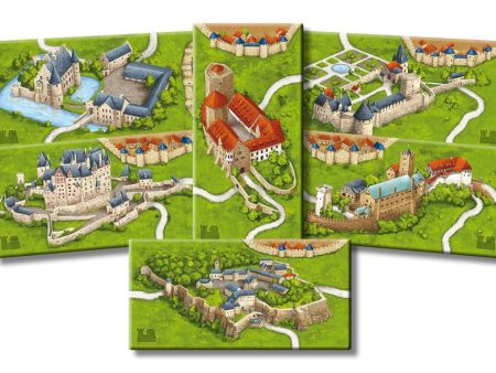 Carcassonne: Burgen in Deutschland (Second Edition) (Import) For Sale