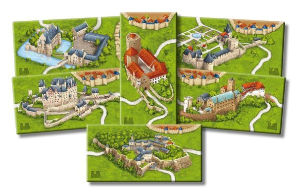 Carcassonne: Burgen in Deutschland (Second Edition) (Import) For Sale