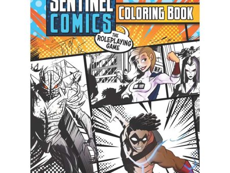 Sentinel Comics RPG: Coloring Book on Sale