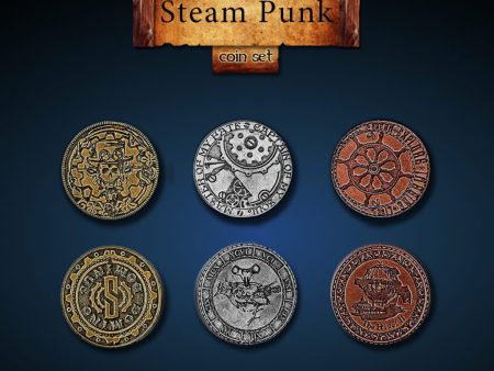 Legendary Metal Coins: Season 1 - Steam Punk Coin Set (24 pcs) Fashion